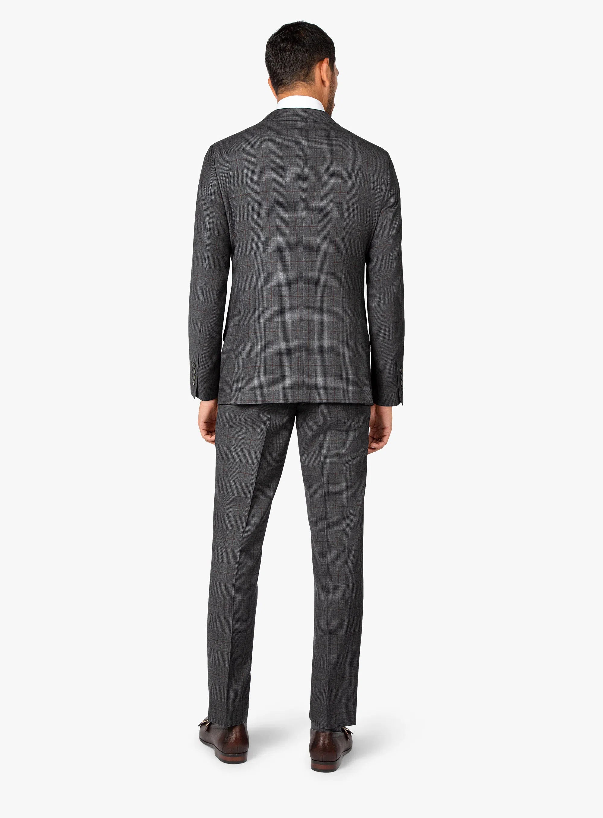 Prince of Wales Charcoal Suit