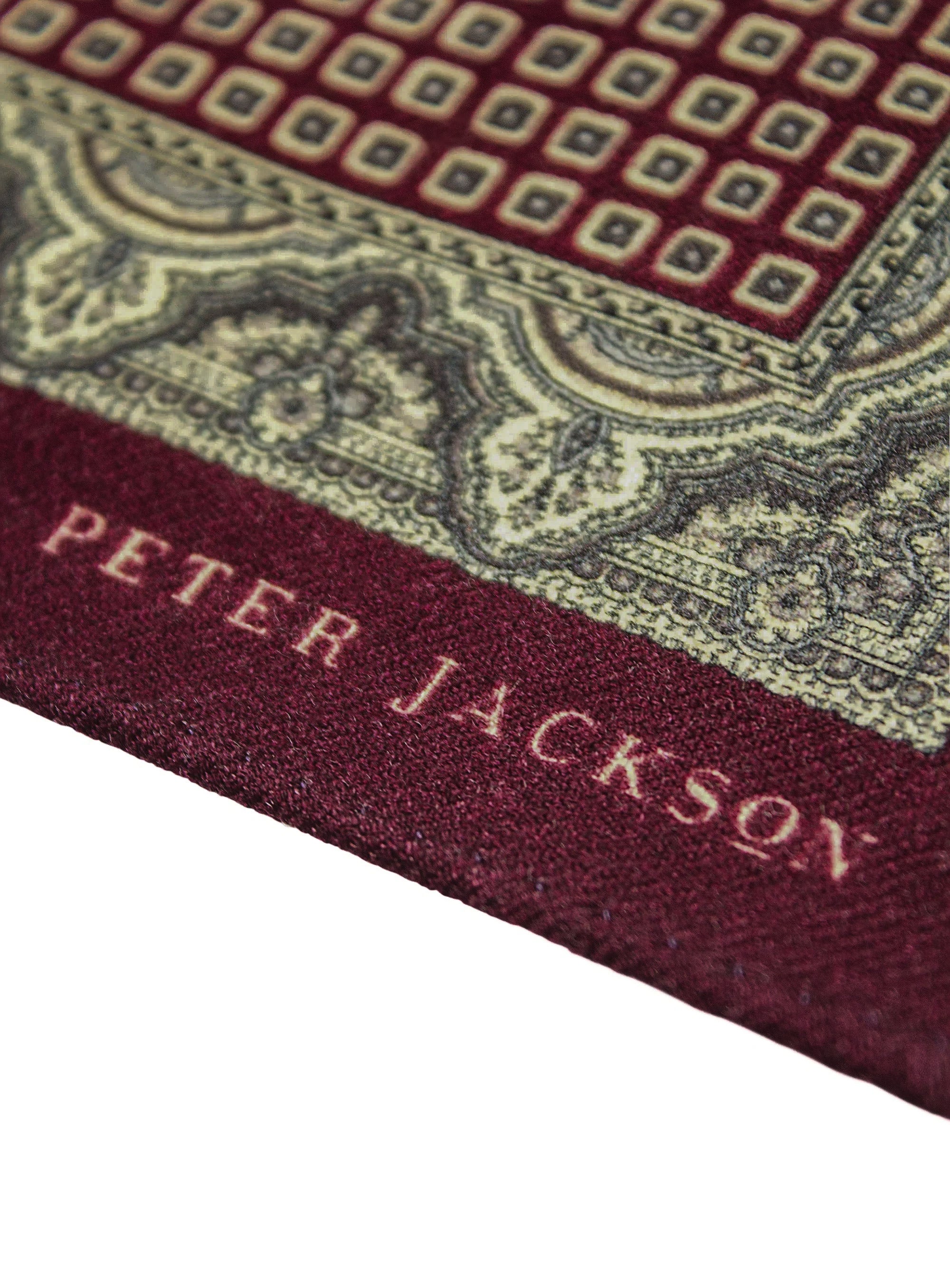 Royal Scarlet Pocket Square