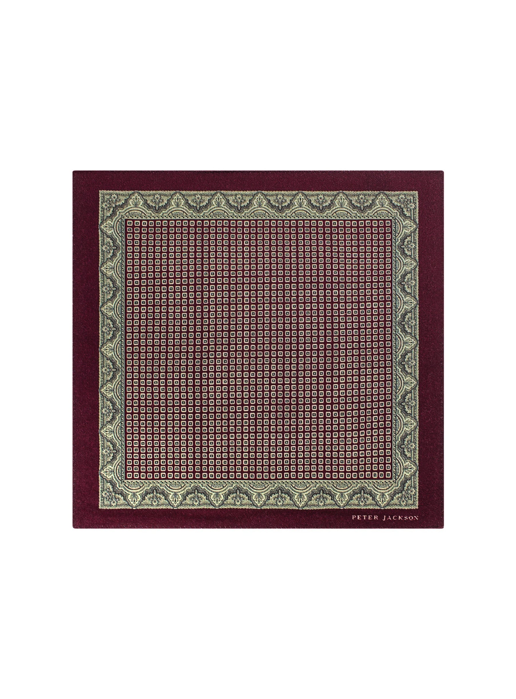 Royal Scarlet Pocket Square