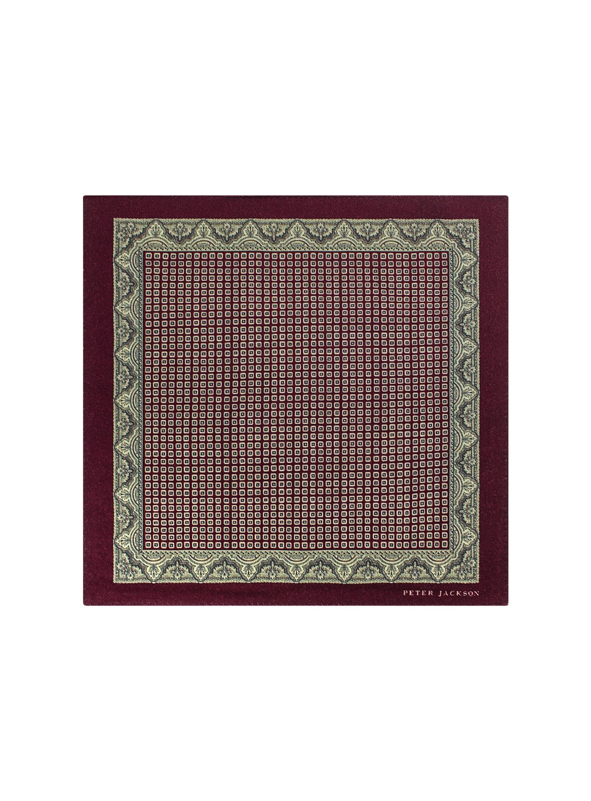 Royal Scarlet Pocket Square