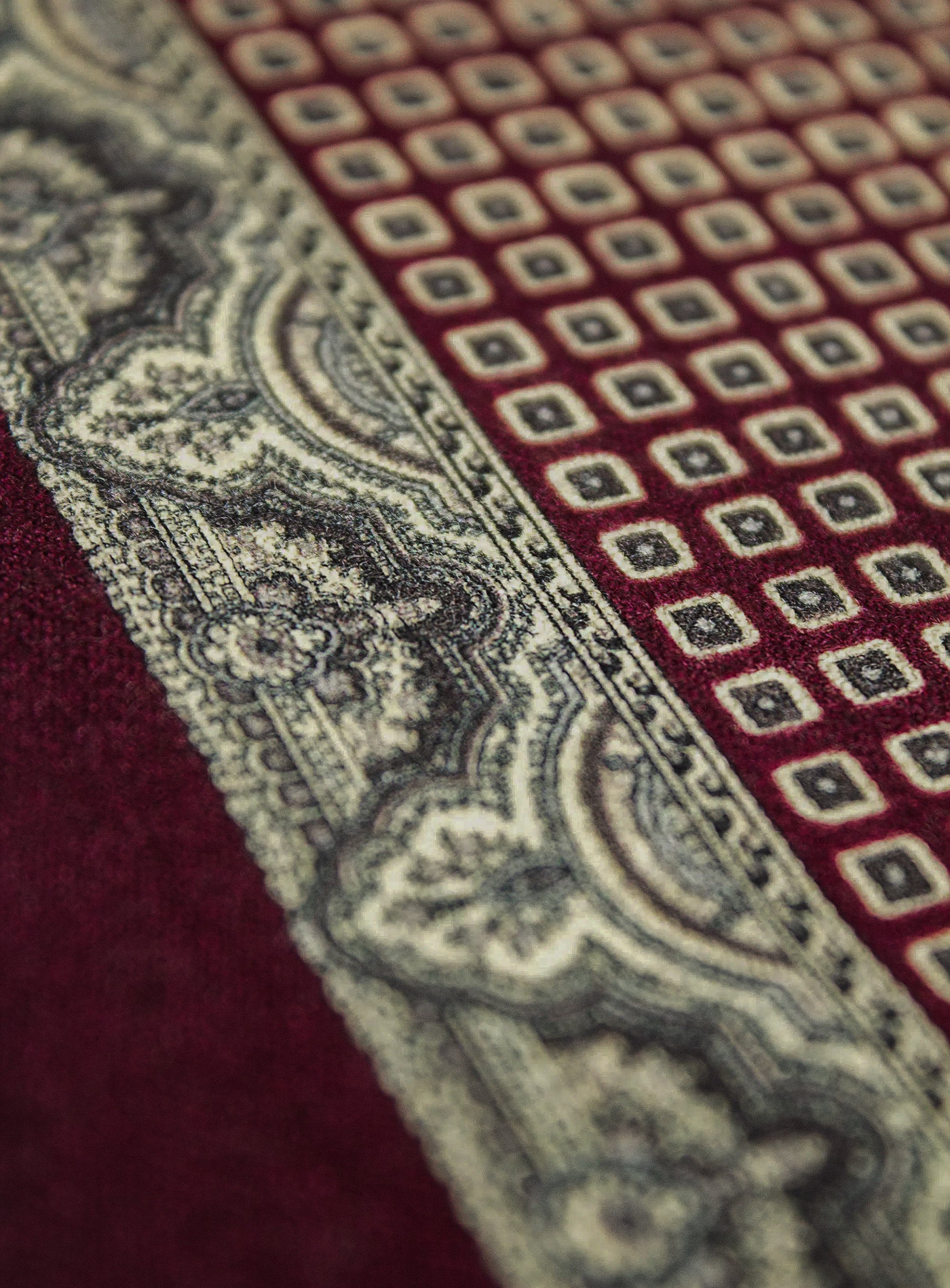 Royal Scarlet Pocket Square