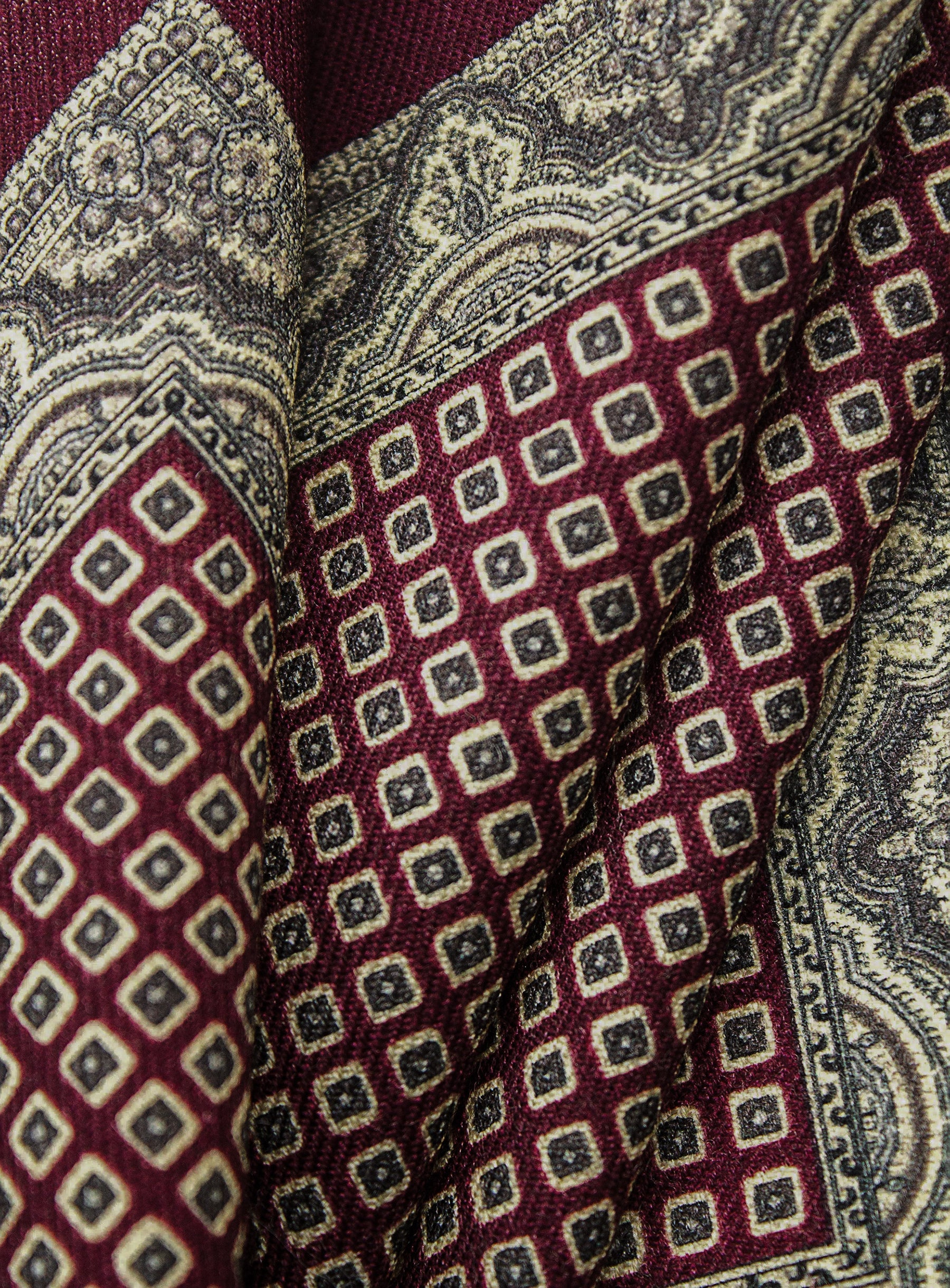 Royal Scarlet Pocket Square