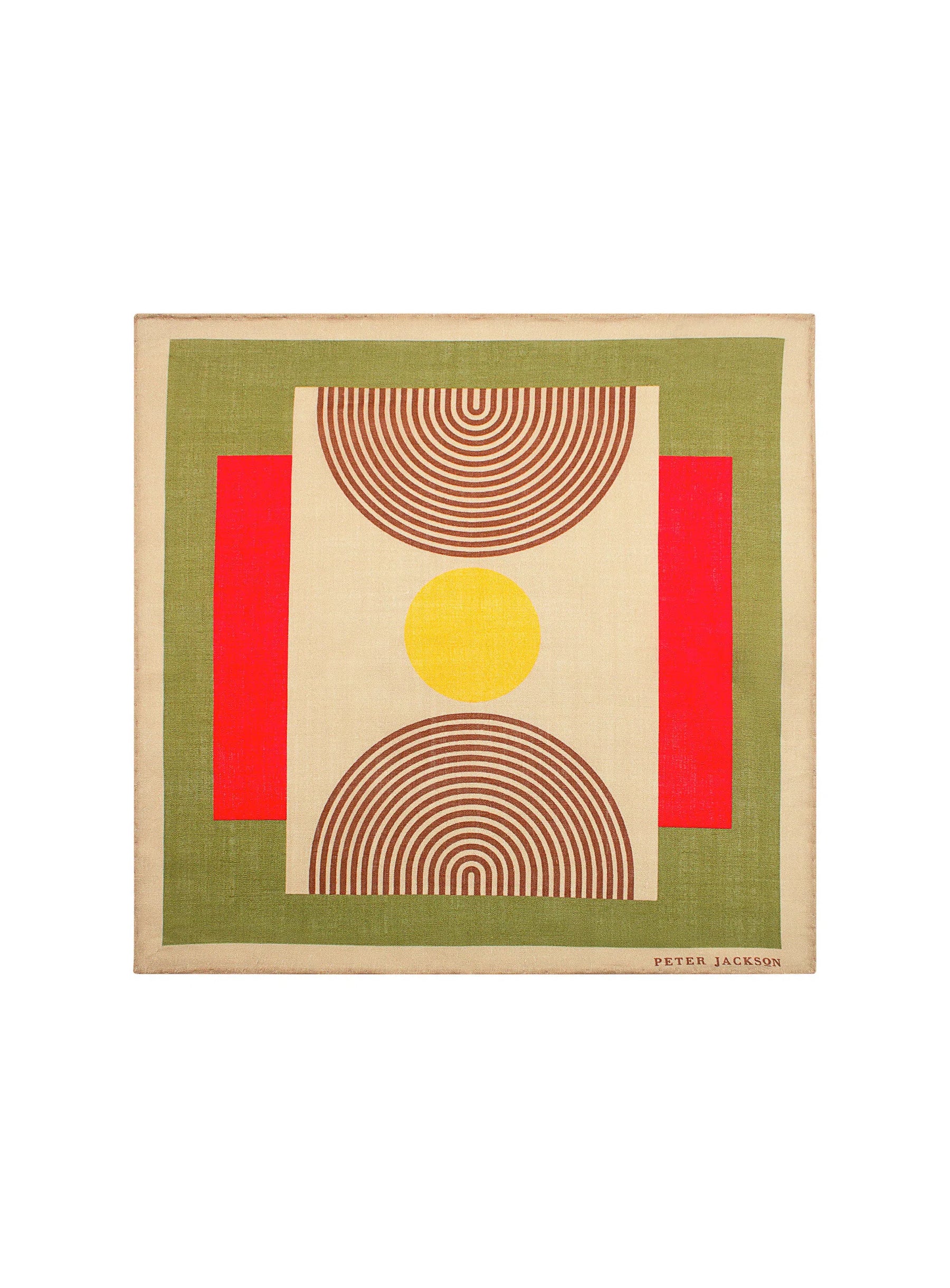 Retro Artistry Pocket Square