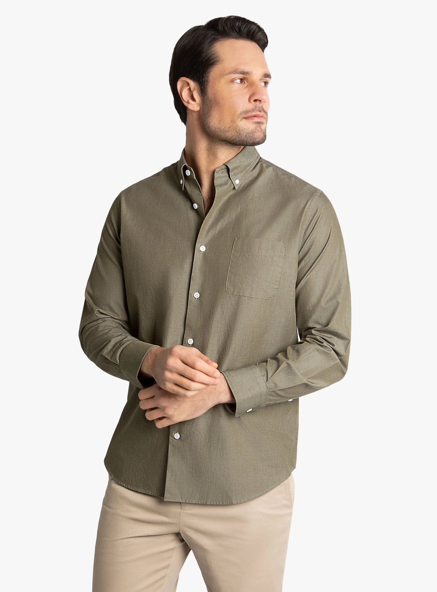 Sage Twill Shirt