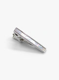 Silver with Mother of Pearl Tie Bar