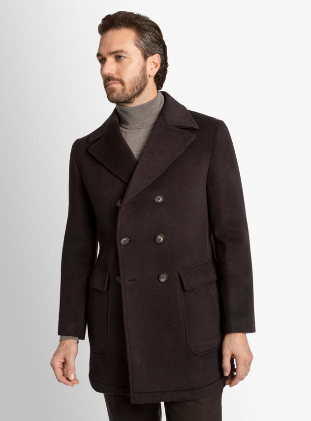 Tesero Coffee Dual Face Overcoat