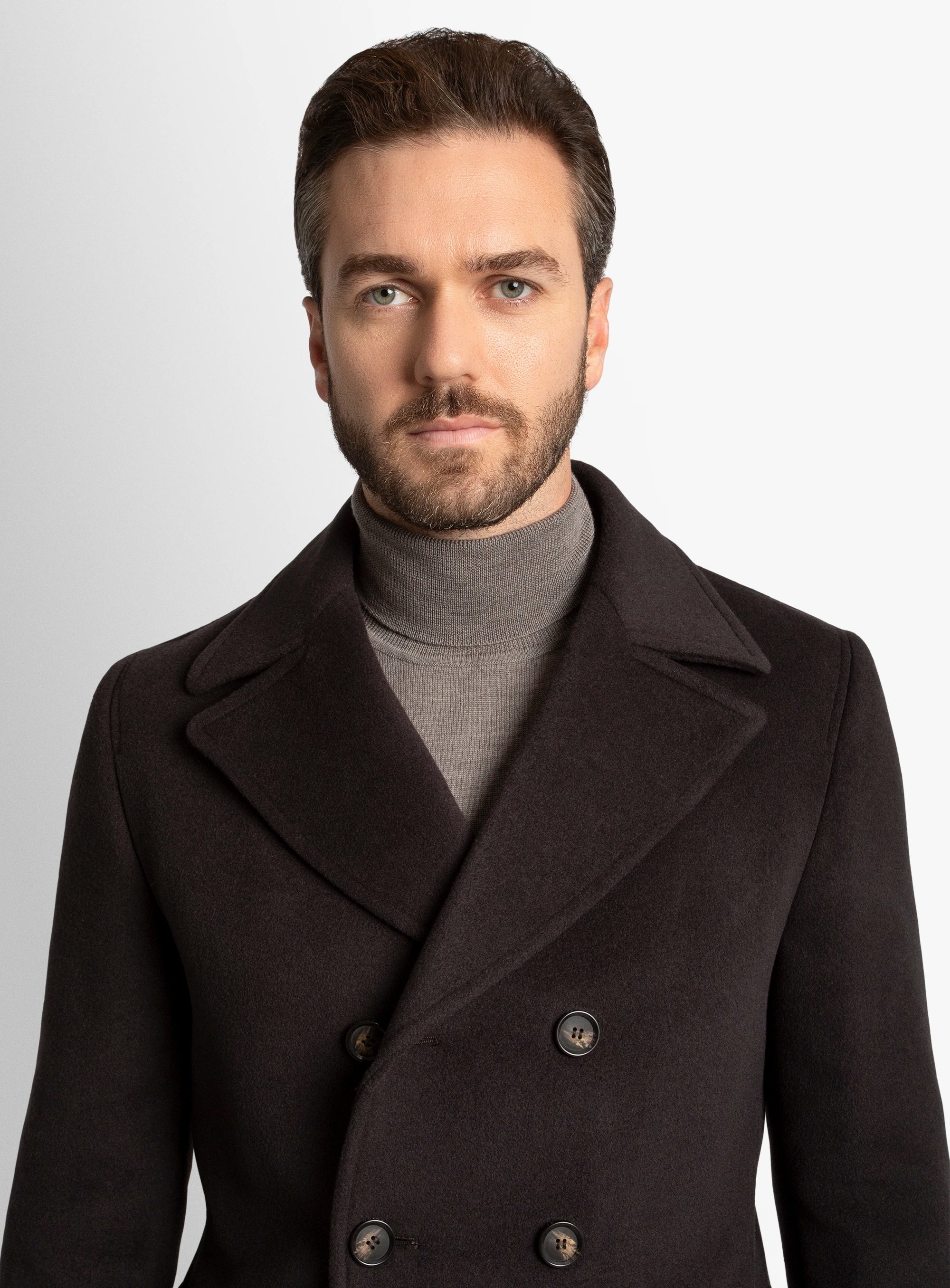 Tesero Coffee Dual Face Overcoat