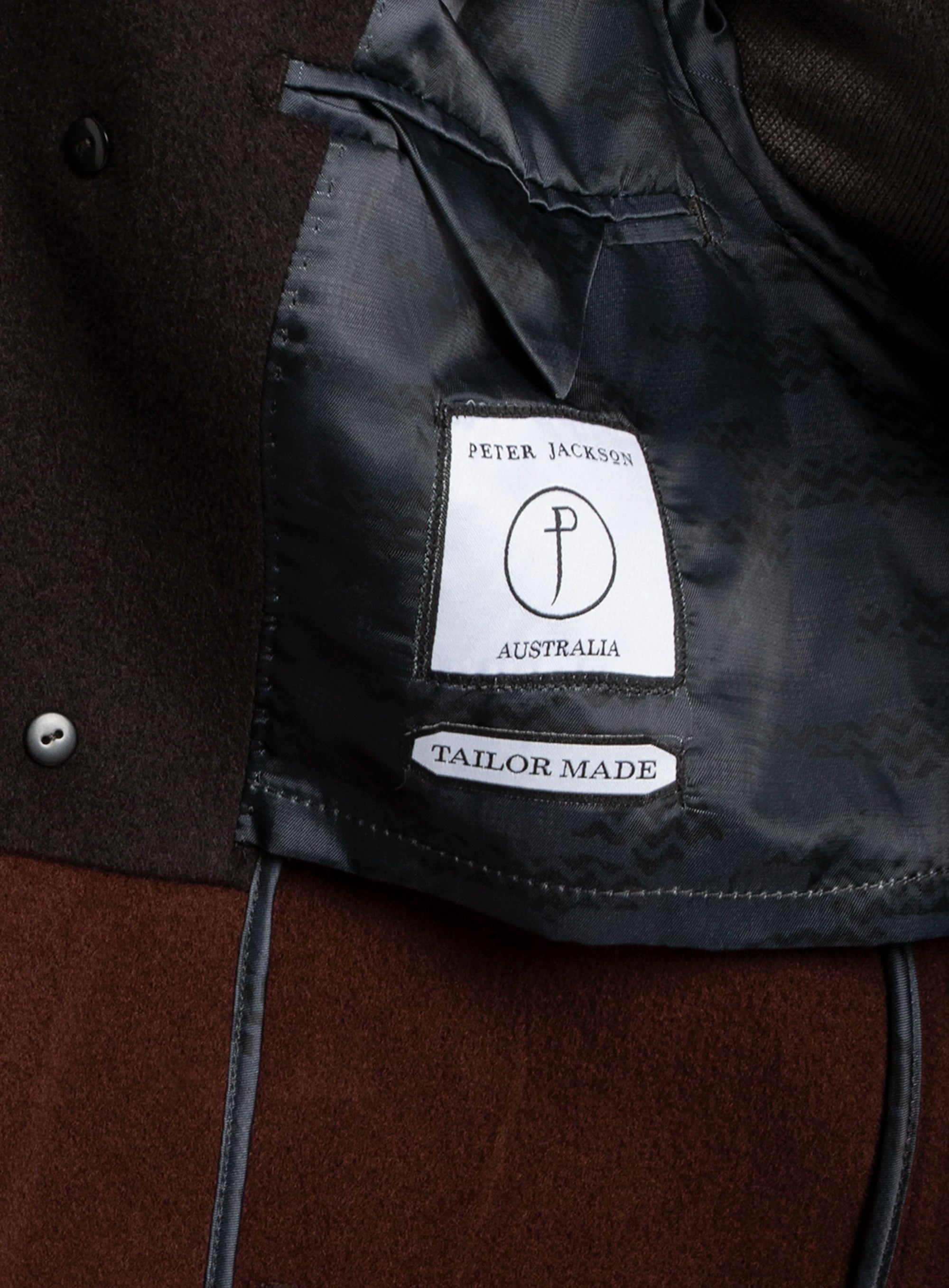 Tesero Coffee Dual Face Overcoat