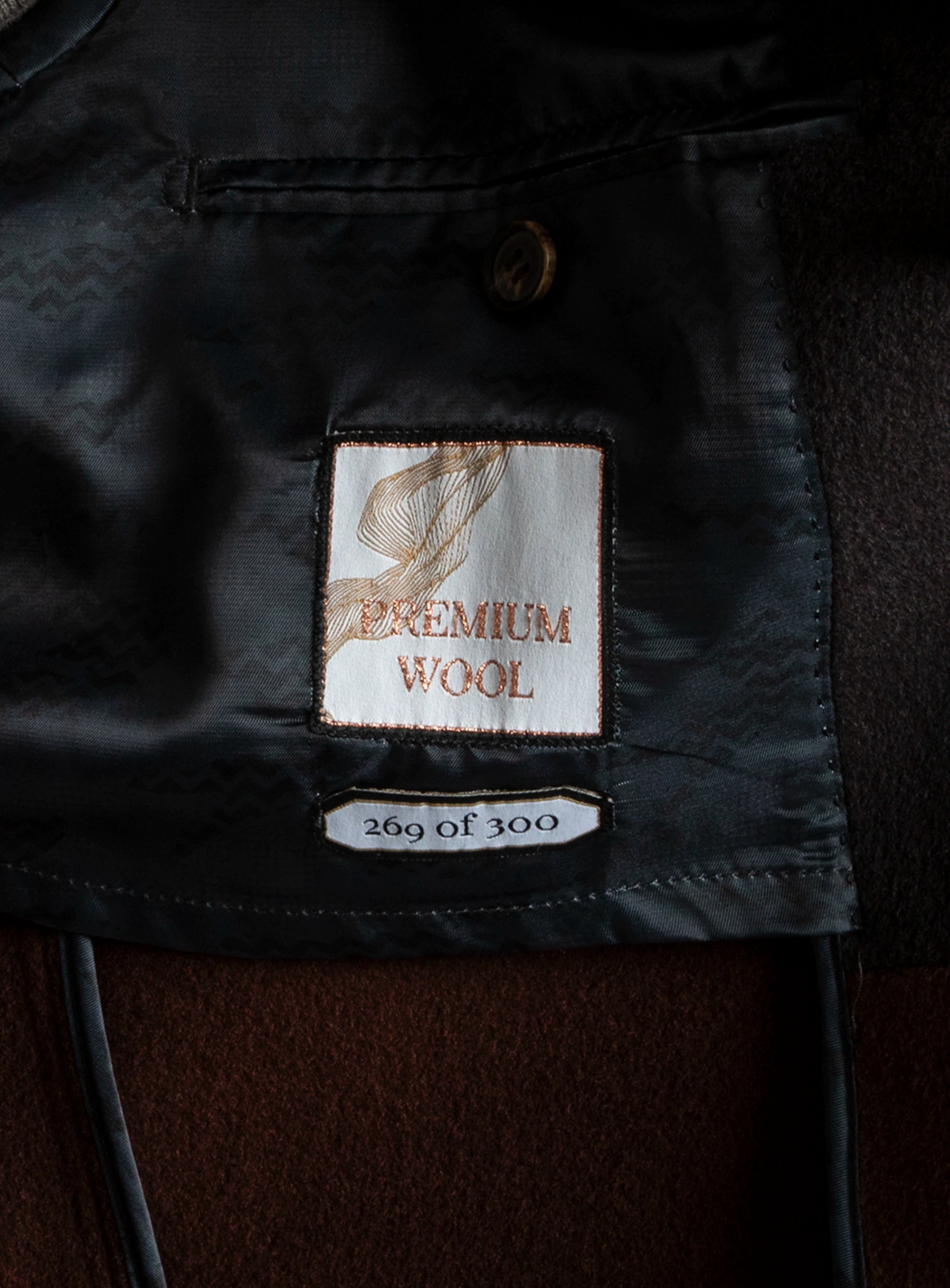 Tesero Coffee Dual Face Overcoat