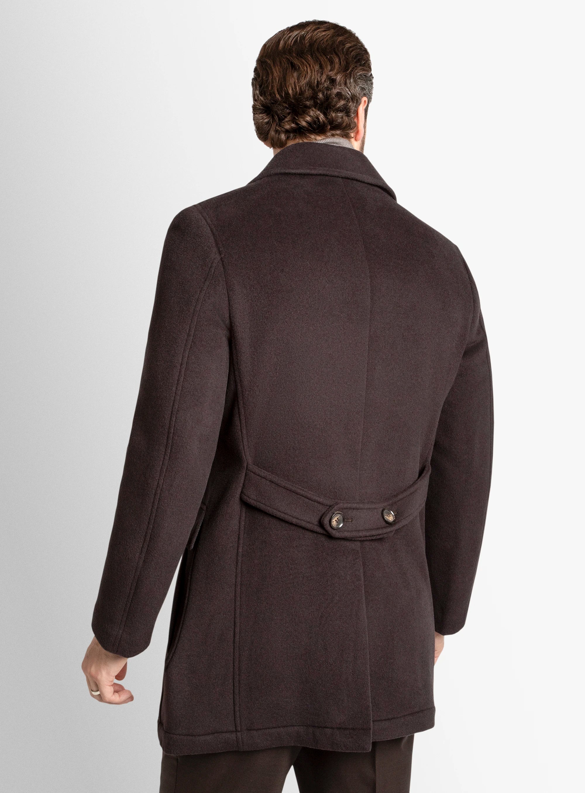 Tesero Coffee Dual Face Overcoat