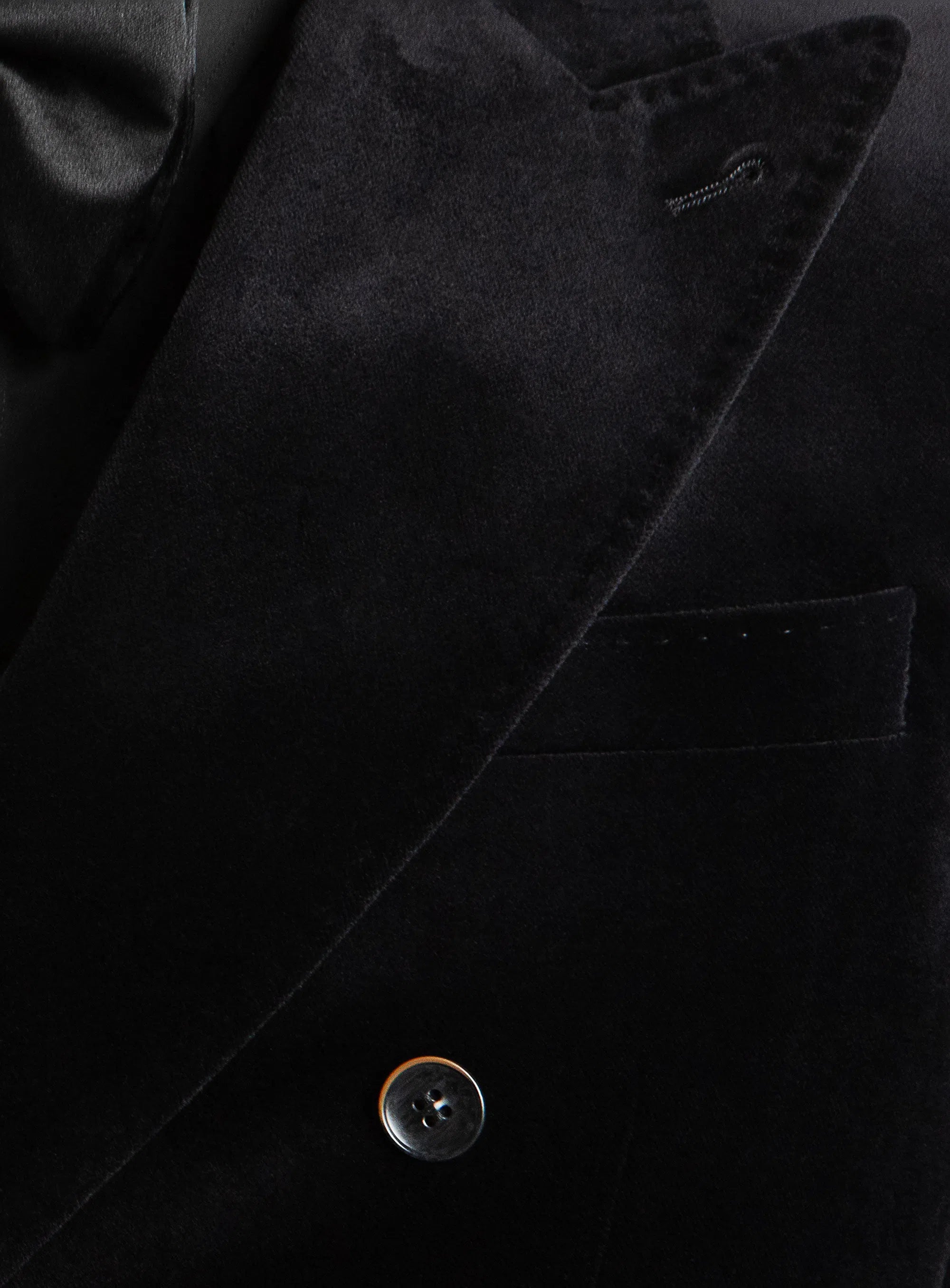 Tommaso Black Velvet Sportscoat