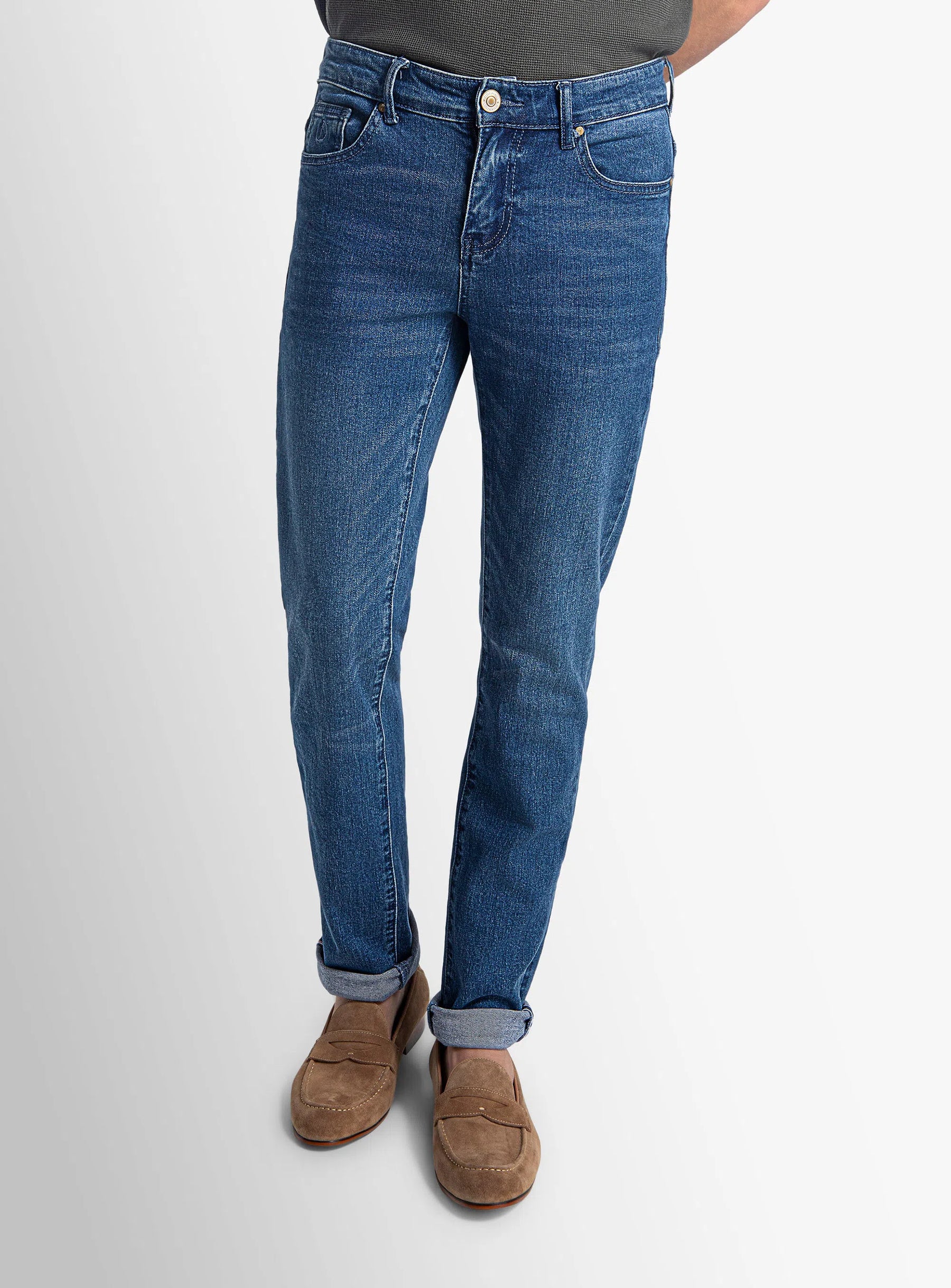 Trento Blue Slim Fit Jean