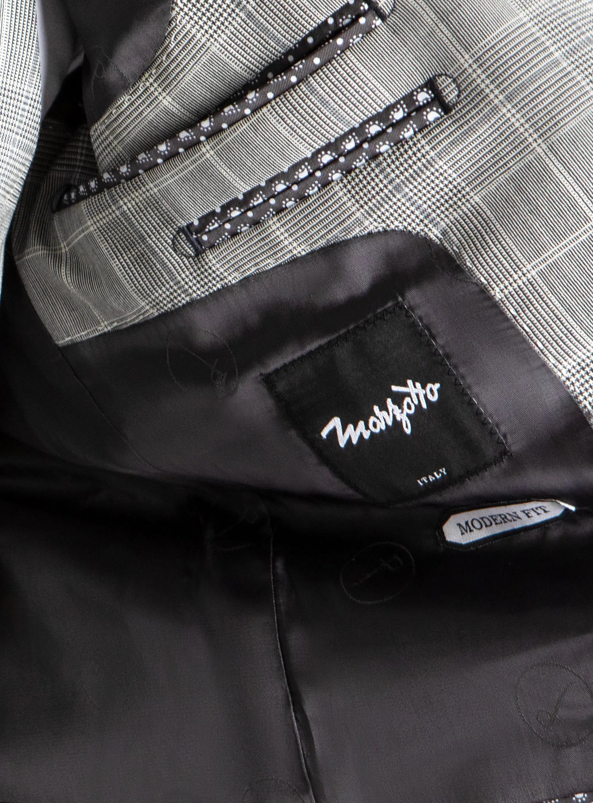 Varese Grey Plaid Suit