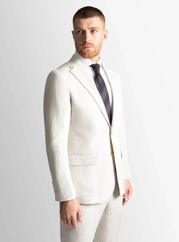 Verona Sand Linen Jacket