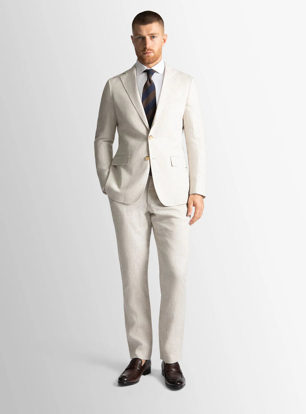 Verona Sand Linen Jacket