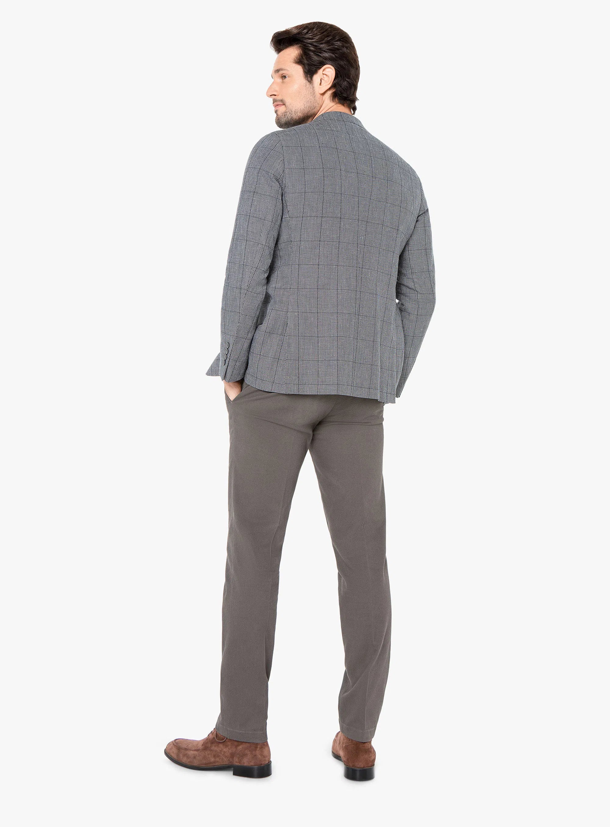 Vicenza Forest Green Overcheck Jacket
