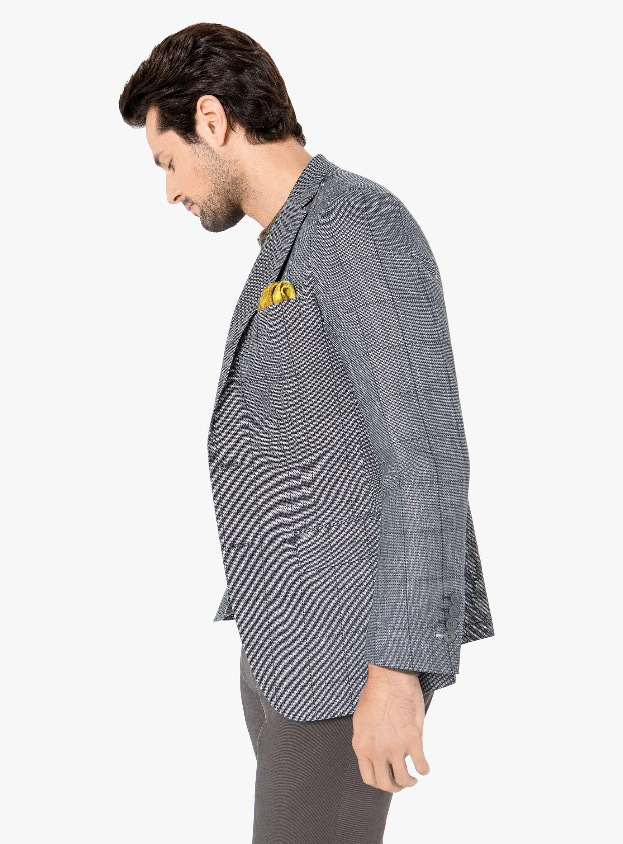 Vicenza Forest Green Overcheck Jacket
