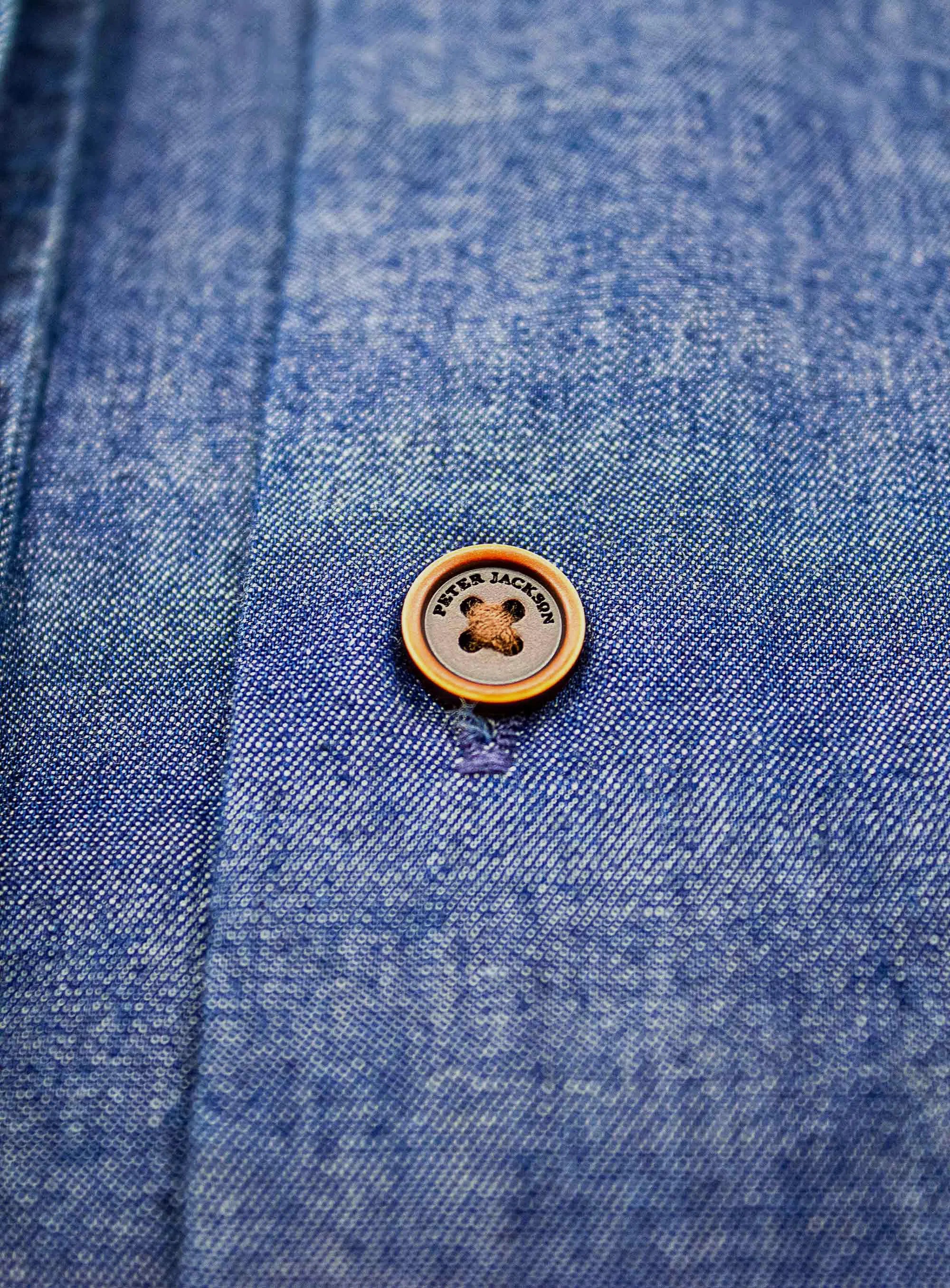 Vittoria Indigo Washed Denim Shirt