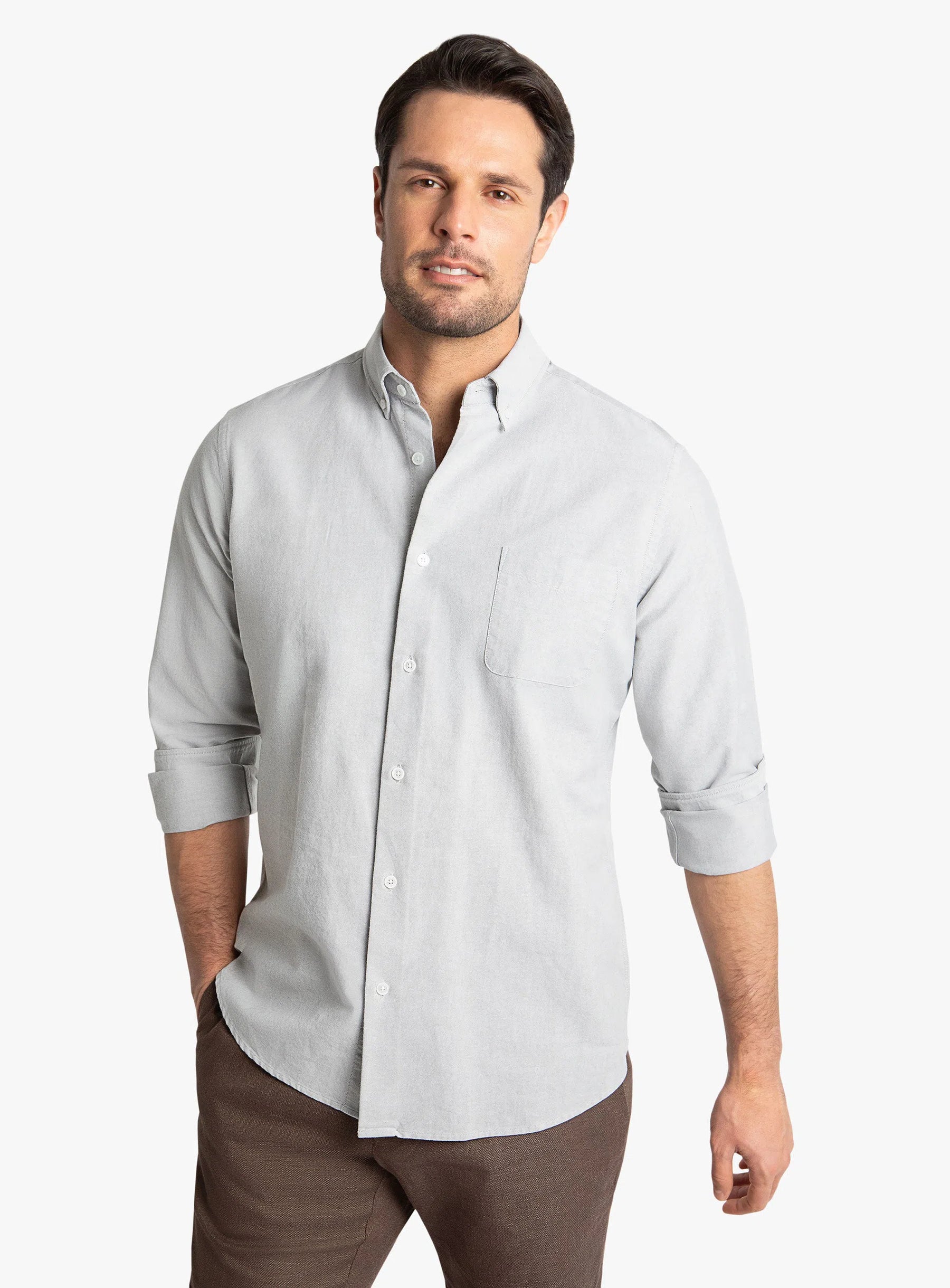 Vittoria Mint Oxford Shirt