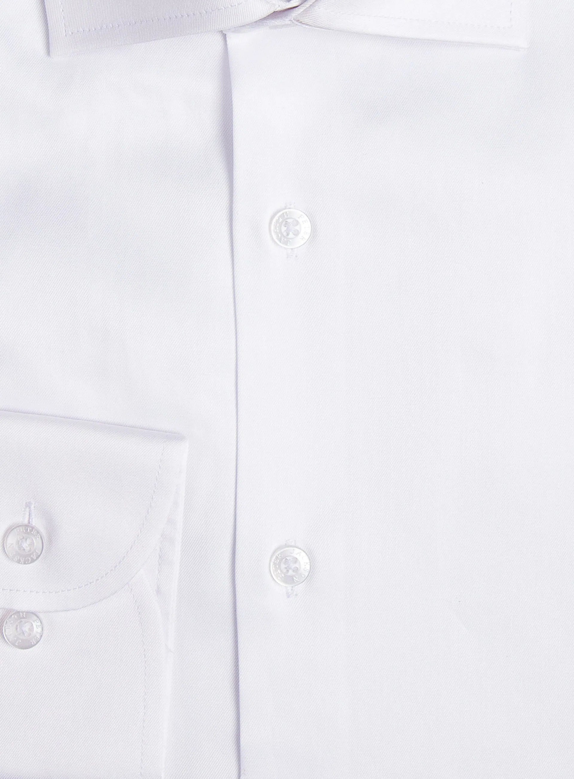 White Twill Dress Shirt
