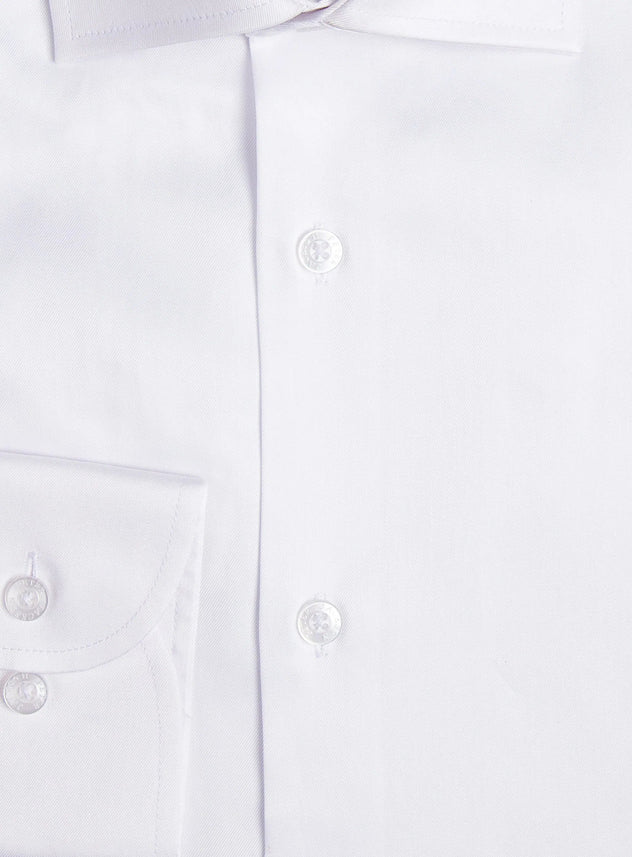 White Twill Dress Shirt