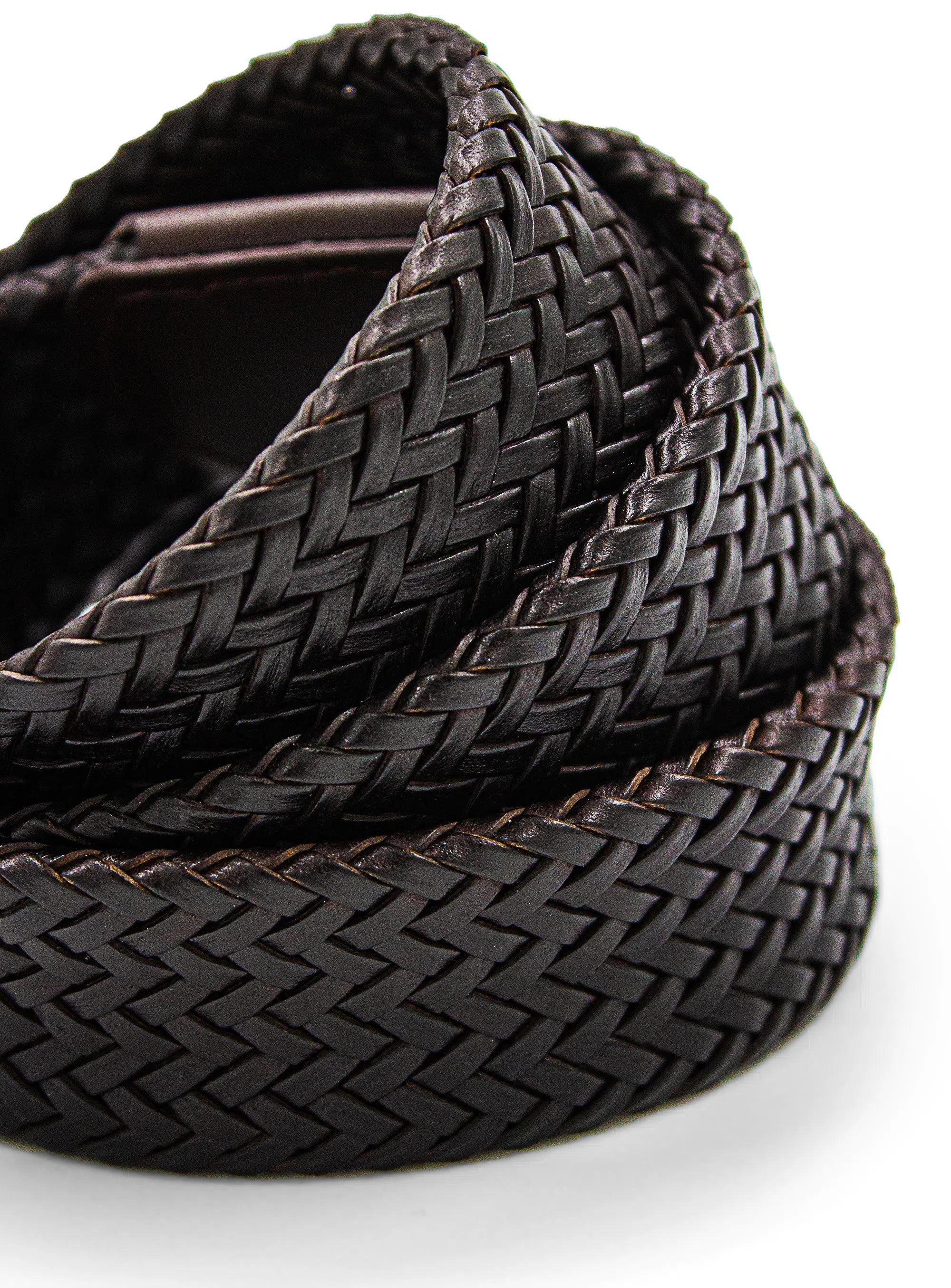 Woven Leather Belt