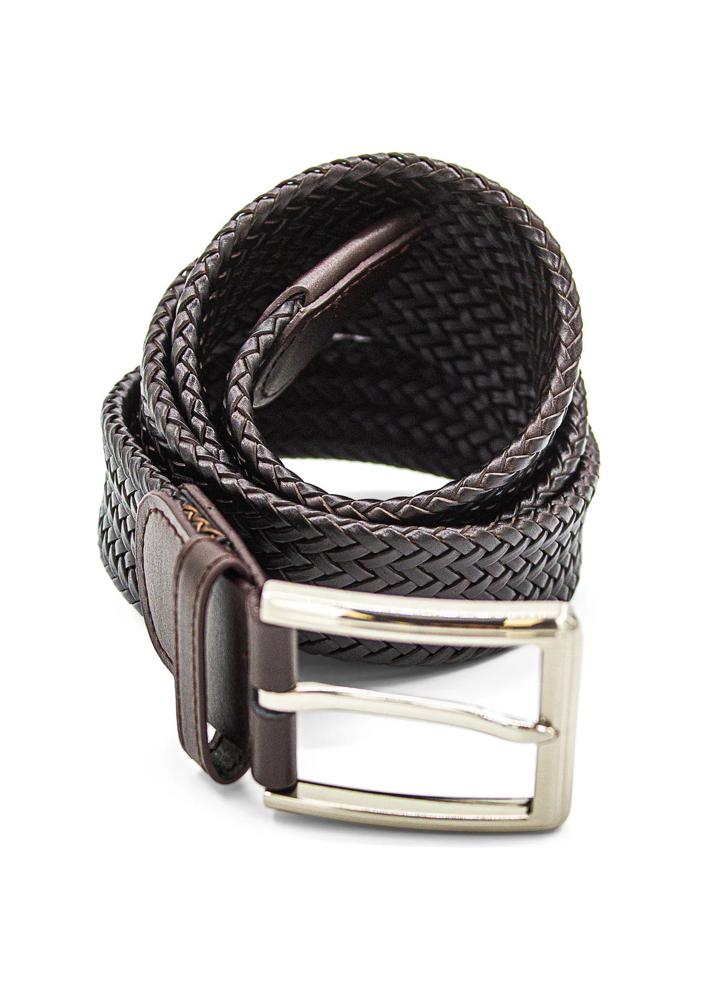 Woven Leather Belt