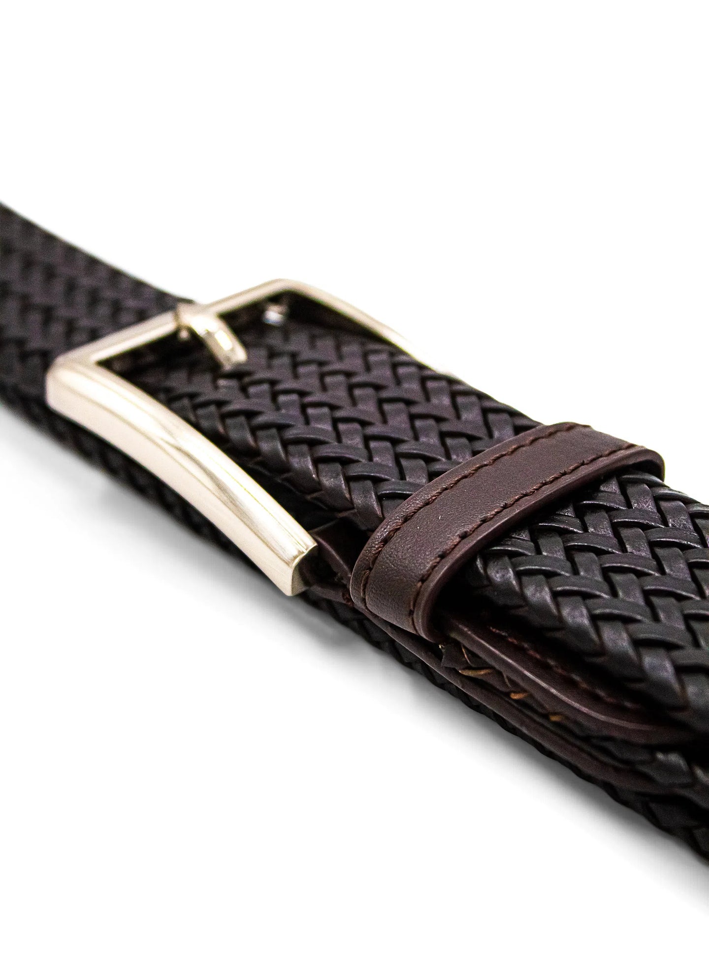 Woven Leather Belt